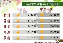 未來三天受冷空氣影響，最低氣溫又將降至個(gè)位數(shù)~-岑溪生活—站式岑溪本地生活服務(wù)平臺(tái) www.liuxuelu.cn