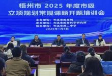 規(guī)范課題管理 提升研究質(zhì)量——岑溪市召開2025年度梧州市市級立項(xiàng)規(guī)劃常規(guī)課題開題培訓(xùn)會(huì)-岑溪生活—站式岑溪本地生活服務(wù)平臺(tái) www.liuxuelu.cn